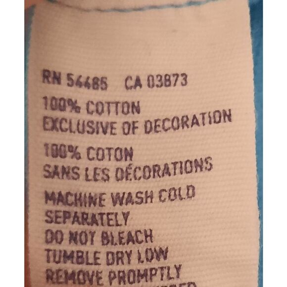 American Eagle Shirt Mens Size Small Blue Short Sleeve Polo - Picture 5 of 5